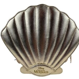 👉✨️ Disney x Skinnydip London The Little Mermaid Gold Seashell Crossbody Bag